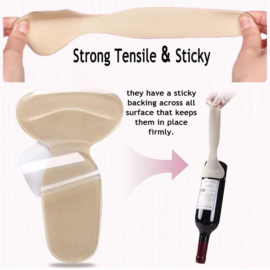 PALAY Heel Grips, 3 Pairs Silicone Shoes Too Big Insole Inserts Back Liner High Heel Cushions for Shoes Boot Cushion T Shape 3 Colors PALAY Heel Grips, 3 Pairs Silicone Shoes Too Big Insole Inserts Back Liner High Heel Cushions for Shoes Boot Cushion T Shape 3 Colors